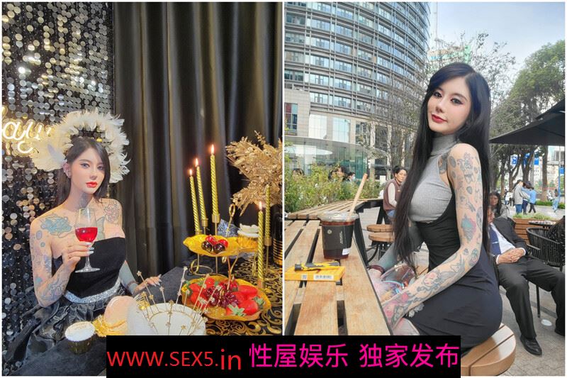 推特网红性感美女调教啪啪露脸自拍~阴环全身纹野性十足无水全套解锁