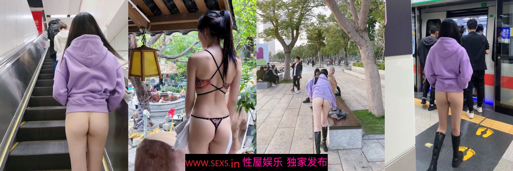 人气反差母狗 长腿女神级【露娜000】景区商场地铁人前极限露出啪啪啪