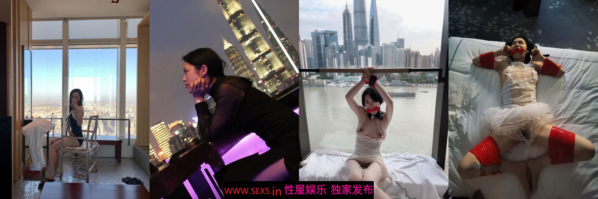 ????露脸才是王道！顶级反差淫妻【小莹】超强SM调教，乳夹捆绑深喉母狗模仿新娘子啪啪[MP4/999MB]